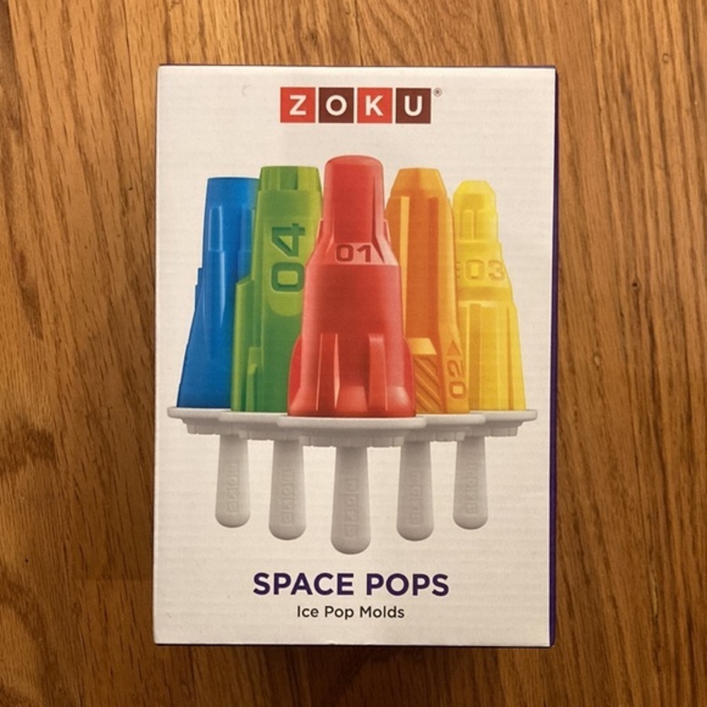 Zoku Space Rocket & Astronaut Popsicle Molds - NIB